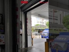 1000mm 16 ışın Kızılötesi Işık Perde Sensörü Bölümlü Kapı Üzerine Kapı Rol Çaprazı