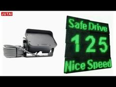 Arapça İngilizce Hız Radarı LED Ekran Özelleştirilebilir Desenler Düzenlenebilir Metin