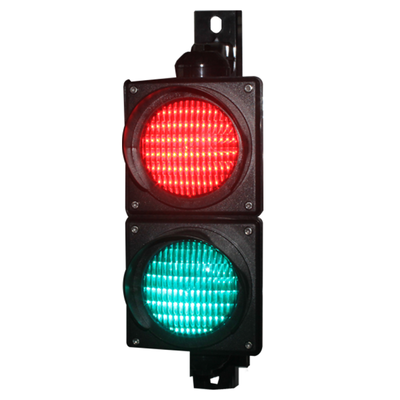 JUTAI JD112HF-C 100mm Kırmızı ve Yeşil LED Trafik Işığı, Park Engelli Kapıları ve Erişim Kontrolü için IP65 Koruması
