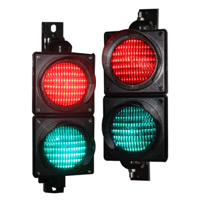 JUTAI JD112HF-C 100mm Red and Green LED Traffic Signal Light with IP65 Protection for Parking Barrier Gates