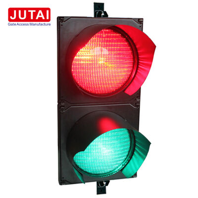 JUTAI JD112HF-C 100mm Red and Green LED Traffic Light IP65 for Parking Barrier Gates and Vehicle Entrances