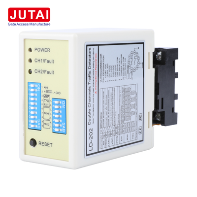 LD-200 LD-202 Çift Kanallı Araç Döngü Dedektörü Park Bariyeri ve Yön Tespiti için AC DC Versiyonları
