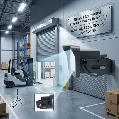 Remote Controlled Radar Sensor For Cold Storage Doors Motion Detection Energy Efficiency