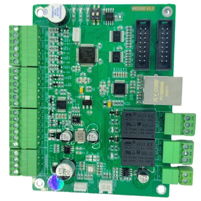 Parking Rehberliği LED Ekran Denetleyicisi NED200 TCP IP MQTT RS485 HUB75 HUB08 Relay ve Ses Yayını ile